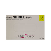 Gant nitrile noir