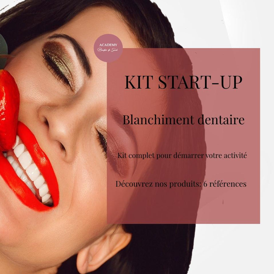 Formation blanchiment dentaire par correspondance + Kit de démarrage