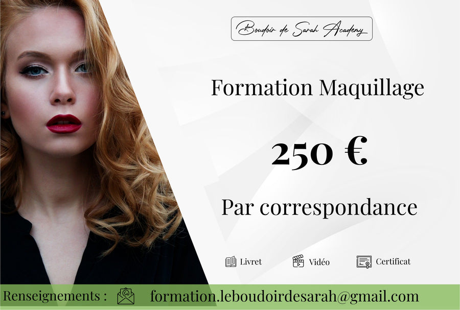 Formation maquillage par correspondance