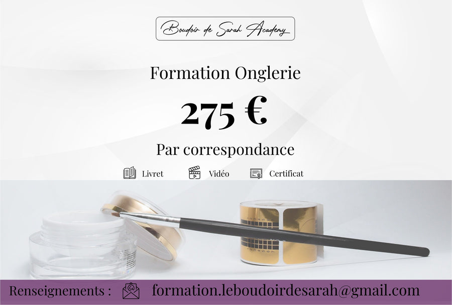 Formation onglerie par correspondance