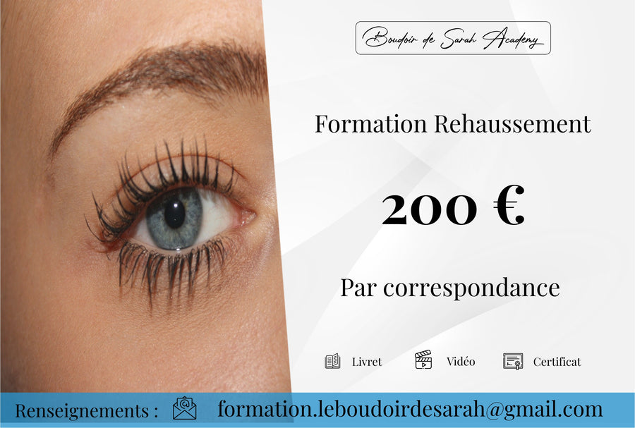 Formation rehaussement par correspondance