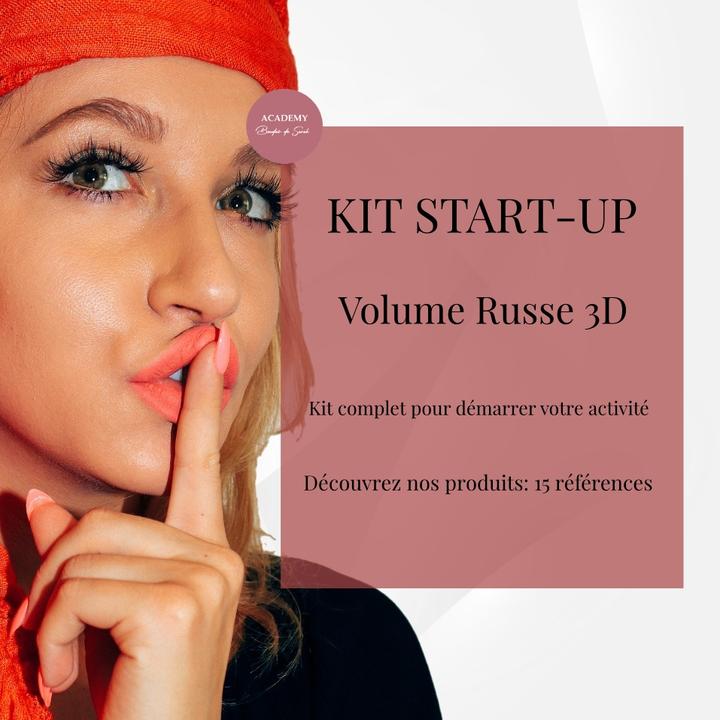 Formation volume russe 3d bouquet pré fait (acompte) + kit de démarrage